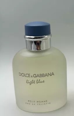 D&G Dolce & Gabbana Light Blue For Men Pour Homme Eau De Toilette 125ml Spray • £45.99