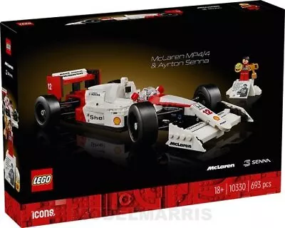 Icons - Mclaren MP4/4 & Ayrton Senna Lego 10330 • $77.65