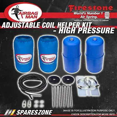 Airbag Man Air Suspension Helper Kit High Pressure Rear For NISSAN NAVARA D23 • $409.95