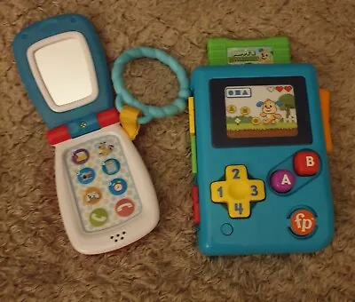 Baby Gameboy & Phone Toy Set • £2