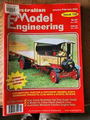 Australian Model Engineering Magazine Jan Feb 2002 Good Con FREEPOST IN AUST • $6.43