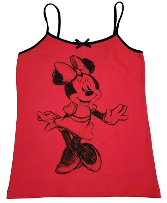 Official Disney Women's Minnie Mouse Sketch Art Camisole Tank Top! • $13.99