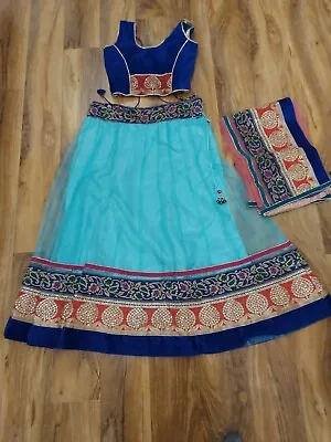 Indian Girl Chaniya Choli Size 32 • £17