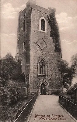 Walton-on-thames - St Mary’s Church Tower - Philipson & Sons • £1.65