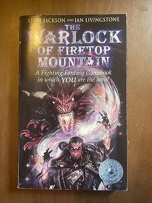 The Warlock Of Firetop Mountain By Steve Jackson Ian Livingstone (Paperback... • £5