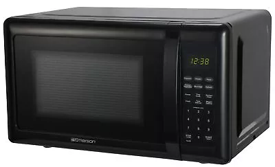 Emerson 0.7 Cu. Ft. 700 Watt Black Microwave Oven With Touch Control • $72.03