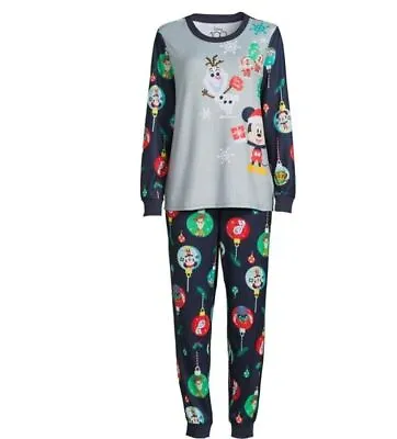 NEW Disney 100th Anniversary Women's Matching Family Pajamas Set 2pc Many Sizes • $22.73