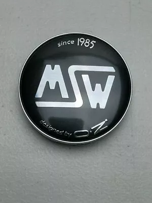 MSW By OZ Since 1985 Gray Snap In Wheel Center Cap XC512BW-1 • $19.99
