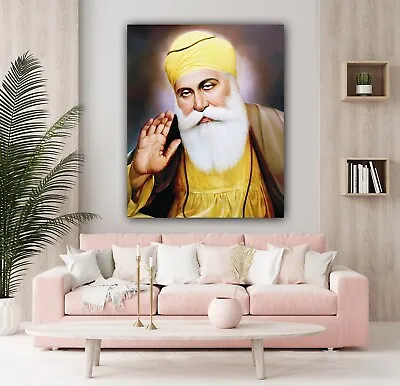 Guru Nanak Dev Ji Canvas • £12.49