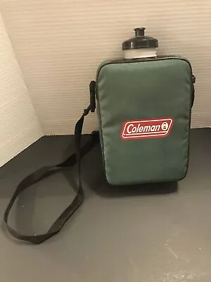 Coleman 2 Qt Sport Canteen Water Bottle W/ Strap Lightweight Hiking Camping • $12