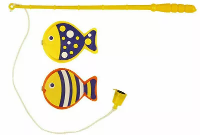 £6.49 • Buy 12 X Magnetic Mini Fishing Game Hook Rod Party Bag Fillers - Individually Sealed