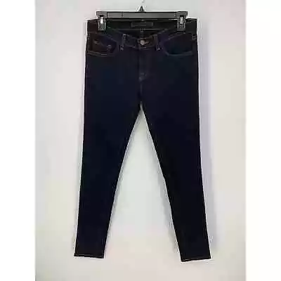 J Brand Black Label 910 Black Low Rise Skinny Jeans USA Size 28 USA Stretch • $28.90