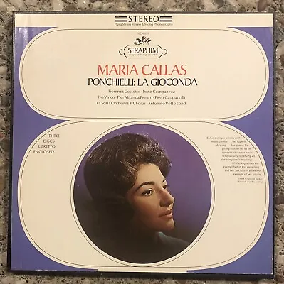 PONCHIELLI La Gioconda - MARIA CALLAS - Votto La Scala -3LP BOX - 2 Autographs • $49