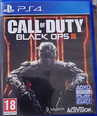 Call Of Duty: Black Ops III (PlayStation 4 2015) • £5.08