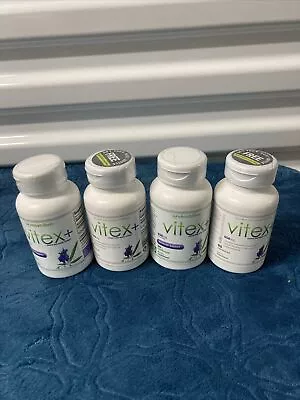 Lot 4 VH Nutrition Vitex Chaste Tree Berry Extract 60 650mg Capsules EXP 08/2025 • $23.99