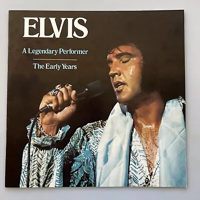 Vintage 1973 Elvis Presley Legendary Performer The Early Years Rca Photo Booklet • $8