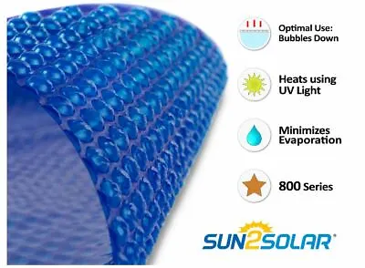 Sun2Solar 800 Series Solar Blanket Heater Cover For Round Swimming Pools • $164.92