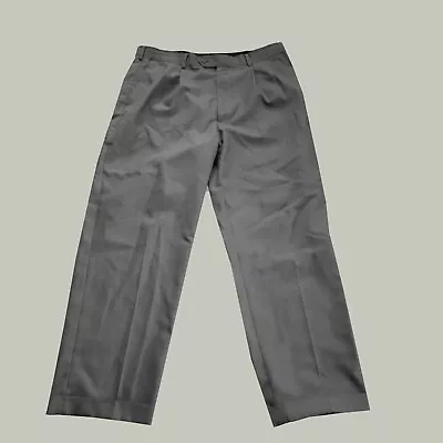 Perry Ellis Khaki Pants Mens 36x29 Pleated Front Cuffed Hems  • $11.02