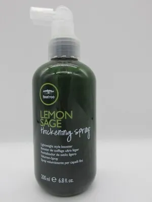 $15.95 • Buy Paul Mitchell Tea Tree Lemon Sage Thickening Spray 6.8 Oz Ideal For Fine Hair