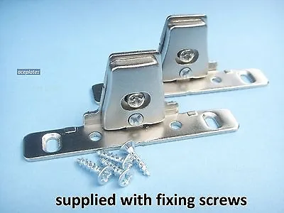 Kitchen Drawer Front Fixing Brackets Used By Howdens /MFI /Ikea /B&Q + MULTIBUY • £16.14