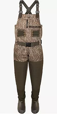 Drake Waterfowl Chest Waders Guardian Elite 3 W / Tear Away Liner Stout Size 8 • $69.97