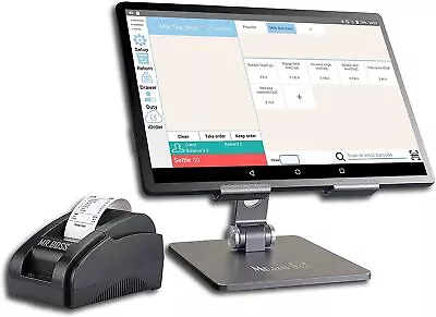 MRBOSS Mobile POS Cash Register 10.1” Tablet 2“ Receipt Printer Software App • $399