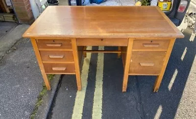 £145 • Buy Vintage School Teachers Desk