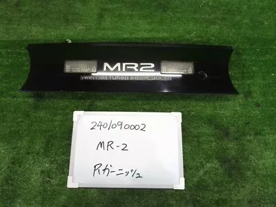 TOYOTA MR2 SW20 Rear Center Garnish Late Model Black Genuine MR-2 Car Parts • $381.09