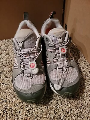 Merrell Continuum Pink And Gray Trailspring Shoes  • $28.90