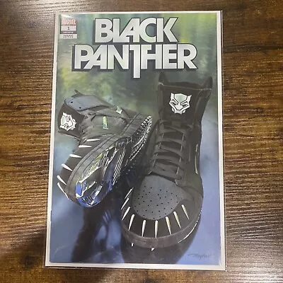 Black Panther 1 * Nm+ * Mike Mayhew Sneaker Head Trade Dress Variant 🔥🔥🔥 • $18.50