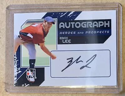 2011 In The Game Heroes And Prospects Full Body Silver #A-GB Zach Lee Auto • $4.99