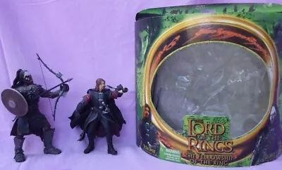 Lord Of The Rings Fellowship Of The Ring - Boromir & Lurtz - Toybiz Twin Pack • £50