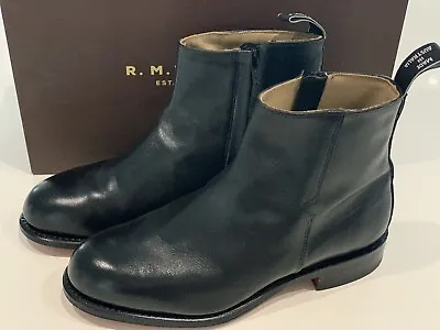 NEW R.M. Williams Burnished Balmoral Leather Boots Dress Formal Shoes US7 RRP649 • $399