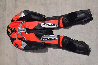 One-piece Leather Motorcycle Track Day Racing Suit Size 30 US • $199