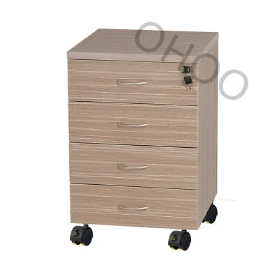 4 Drawer Filing Cabinet Office File Storage Unit Business Office Furniture OHOO • $210