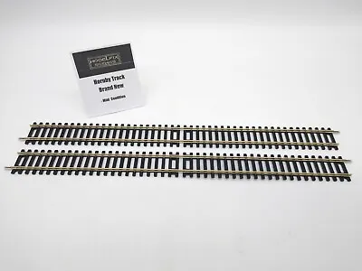 £9.99 • Buy Hornby Track R601 Double Straight (2 Pieces) - New