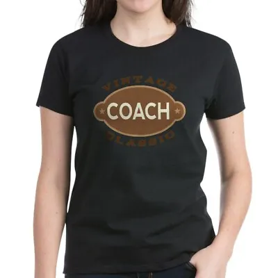 CafePress Coach Gift (Vintage) Women's Value T Shirt Womens T-Shirt (870023860) • $24.99