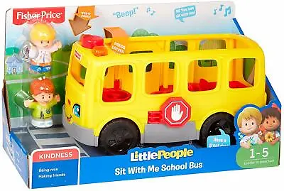 £19.99 • Buy Fisher-Price Little People Sit With Me School Bus With Lights, Sounds & Songs