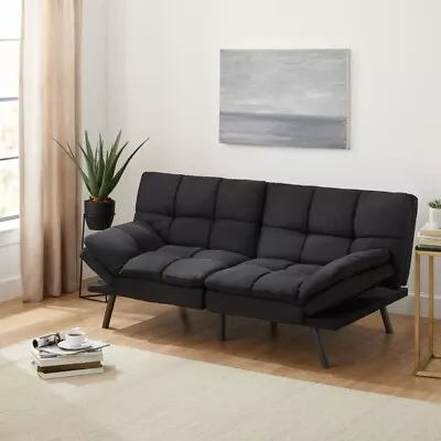 Sofa Bed Memory Foam Futon Convertible Couch Lounger With Adjustable Head Rests • $233.99
