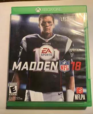 Madden NFL 18 (Microsoft Xbox One 2017) • $4.89