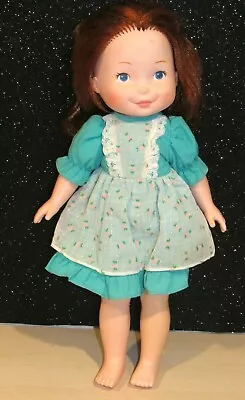 Vintage FISHER PRICE My Friend BECKY 218 Doll W/DRESS Yellow Rosebud BODY CUTE • $12.99