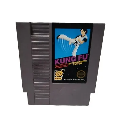 Kung Fu NES Nintendo 1984 Game Cartridge Only Cleaned Tested And Working • $14.99