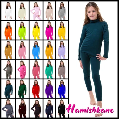 £6.93 • Buy Girls Boys Plain Long Sleeve Turtle Roll Neck T-Shirt Kids Casual Basic Polo Top