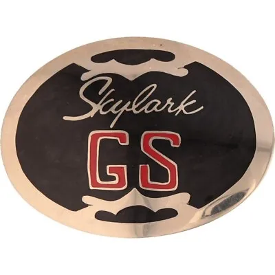 G Silver Buick Skylark GS Gran Sport Muscle Classic Car Vintage Belt Buckle • $345