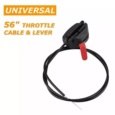 £12.89 • Buy 56” Garden Trimmer Lawn Mower Throttle Cable & Switch Lever Control Handle Part
