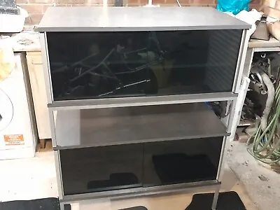 2 X TV Stand/ Cabinet Glass Doors • £10