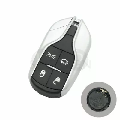 Smart Remote Key Shell Case W/ Light Button Fit For MASERATI Ghibli Quattroporte • $28.37