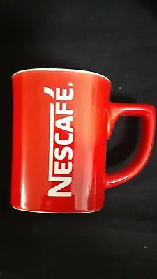  1 New Nescafe Red Cup Mug Coffee Ceramic White Collectible Gift 8oz U.S Seller • $9.97