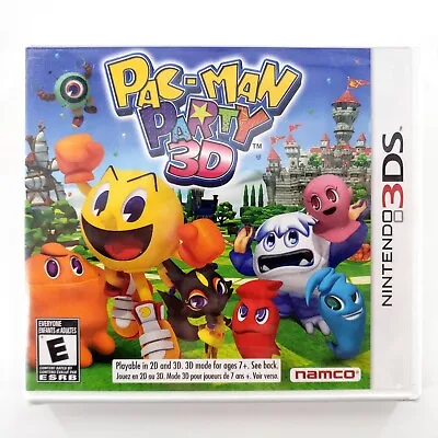 Pac-Man Party 3D (Nintendo 3DS 2011) Brand New Factory Sealed • $28