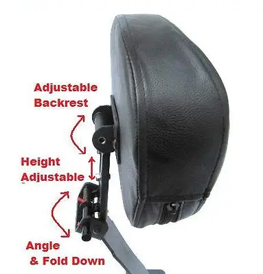 Fully Adjustable Driver's Backrest - '05+ Suzuki Boulevard C50  VL800 VL1500 • $126